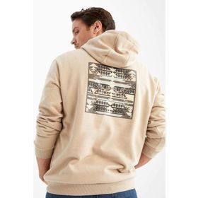 DeFacto M3657AZ19WNBK27 Relax Fit Kapüşonlu Kadın Sweatshirt