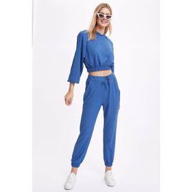 DeFacto M4221AZ19AUGR210 Regular Fit Jogger Erkek Eşofman Altı