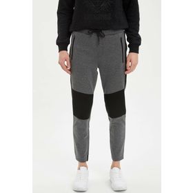 DeFacto M5384AZ.20SP.GR361 Gri Extra Slim Fit Erkek Eşofman Altı
