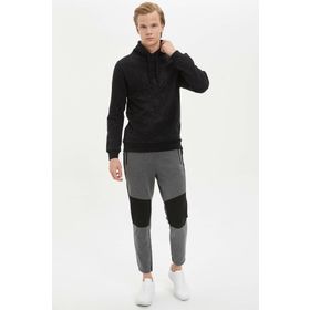 DeFacto M5384AZ.20SP.GR361 Gri Extra Slim Fit Erkek Eşofman Altı