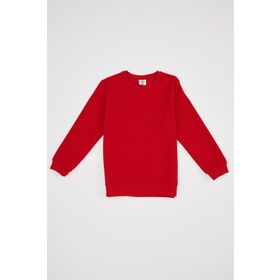 DeFacto M5575A619AUGR2 Bisiklet Yaka Uzun Kollu Erkek Çocuk Sweatshirt