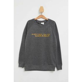 DeFacto M5575A619AUGR2 Bisiklet Yaka Uzun Kollu Erkek Çocuk Sweatshirt