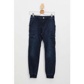DeFacto M5601A620SPBE548 Kargo Fit Jean Erkek Çocuk Pantolon