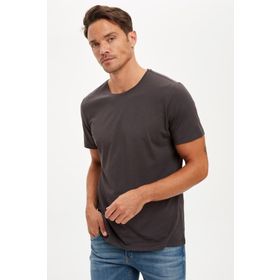 DeFacto M6606AZ.20SP.GN915 Yeşil Basic Slim Fit Erkek T-Shirt