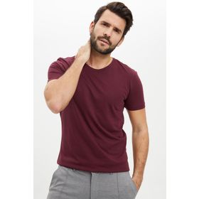 DeFacto M6606AZ.20SP.GN915 Yeşil Basic Slim Fit Erkek T-Shirt