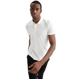 DeFacto M6609AZ/WT34 Beyaz Erkek T-shirt