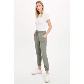 DeFacto M7429AZ.20SM.NM65 Karma Jogger Standart Fit Dokuma Kadın Pantolon