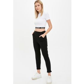 DeFacto M7429AZ.20SM.NM65 Karma Jogger Standart Fit Dokuma Kadın Pantolon