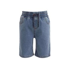 DeFacto M9583A620SMBK47 Slim Fit Jean Erkek Çocuk Şort