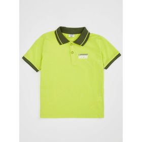 DeFacto N1413A6.20SP.YL347 Sarı Pike Polo Yaka Kısa Kollu Erkek Çocuk T-shirt