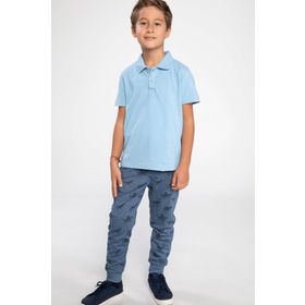 DeFacto N1413A6.20SP.YL347 Sarı Pike Polo Yaka Kısa Kollu Erkek Çocuk T-shirt