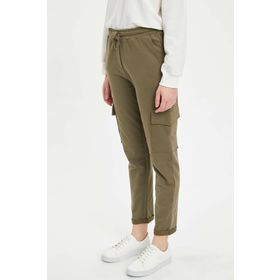 DeFacto N1465AZ20SPKH211 Cep Detaylı Jogger Kadın Pantolon