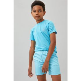 DeFacto N4071A620SMTR433 Renk Bloklu Bisiklet Yaka Erkek Çocuk T-shirt