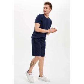 DeFacto N4955AZ20SMNV100 Lacivert Regular Fit Erkek Şort