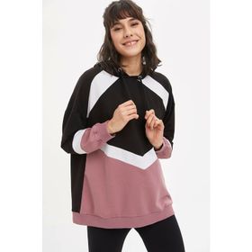 DeFacto N8007AZ19WNBK27 Kapüşonlu Kadın Sweatshirt