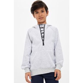 DeFacto N9296A619CWBK27 Fermuarlı Kapüşonlu Erkek Çocuk Sweatshirt