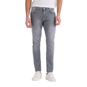 DeFacto Pedro Gri Slim Fit Dar Kalıp Normal Bel Dar Paça Erkek Jean Pantolon