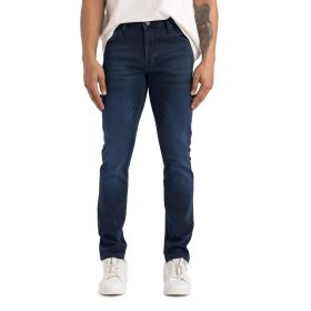 DeFacto Pedro İndigo Slim Fit Dar Kalıp Normal Bel Dar Paça Erkek Jean Pantolon
