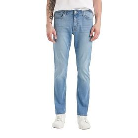 DeFacto Pedro Mavi Slim Fit Dar Kalıp Normal Bel Dar Paça Erkek Jean Pantolon