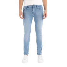 DeFacto Pedro Mavi Slim Fit Dar Kalıp Normal Bel Dar Paça Erkek Jean Pantolon