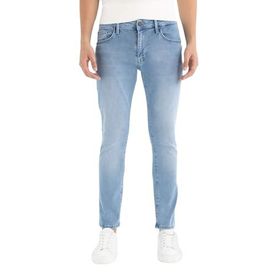DeFacto Pedro Mavi Slim Fit Dar Kalıp Normal Bel Dar Paça Erkek Jean Pantolon