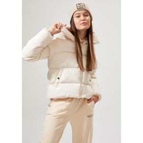 DeFacto R0950AZ.19WN.BK22 Siyah Regular Fit Dik Yaka Fermuarlı Kadın Mont