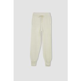 DeFacto R1701AZ23AUER98 Kadın Beli Bağcıklı Triko Jogger Eşofman Altı