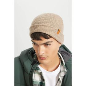 DeFacto R6055AZ24WN Basic Düz Triko Erkek Bere