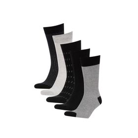 DeFacto R8097AZNS Erkek Pamuklu 5'li Uzun Çorap