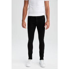 DeFacto R8752AZ22AU Super Skinny Fit En Dar Kalıp Normal Bel Ekstra Dar Paça Jean Pantolon