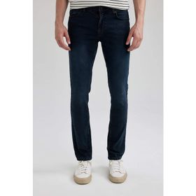 DeFacto R8791AZ23AU NM83 Pedro Slim Fit Dar Kalıp Normal Bel Dar Paça Erkek Jean Pantolon