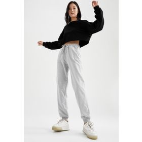 DeFacto Regular Fit Basic Geri Dönüşümlü Jogger Eşofman Altı