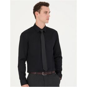 DeFacto Regular Fit Basic Uzun Kollu Gömlek