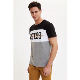 DeFacto Regular Fit Baskılı Tişört U7062AZ21SP
