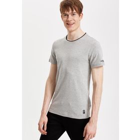 DeFacto Regular Fit Bisiklet Yaka Basic Kısa Kollu Tişört T9108AZ21SM