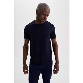 DeFacto Regular Fit Bisiklet Yaka Basic Kısa Kollu Tişört T9108AZ21SM