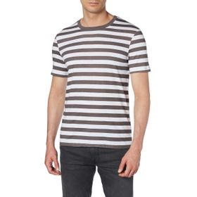 DeFacto S4954AZ20HS Erkek Çizgili Regular Fit Bisiklet Yaka Tişört