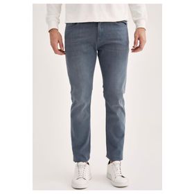 DeFacto Sergio İndigo Regular Fit Normal Bel Boru Paça Erkek Jean Pantolon