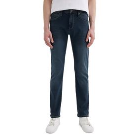 DeFacto Sergio İndigo Regular Fit Normal Bel Boru Paça Erkek Jean Pantolon