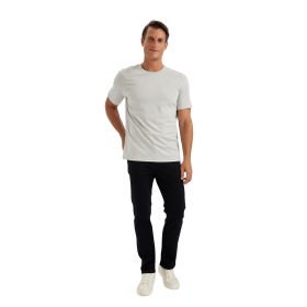 DeFacto Sergio İndigo Regular Fit Normal Bel Boru Paça Erkek Jean Pantolon