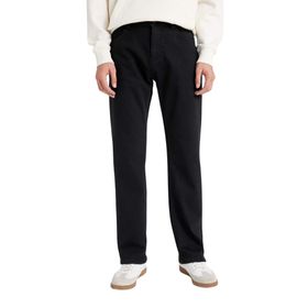 DeFacto Sergio Siyah Regular Fit Normal Kalıp Normal Bel Boru Paça Erkek Jean Pantolon