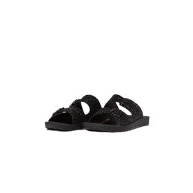 DeFacto Slip-On Siyah Düz Kadın Terlik