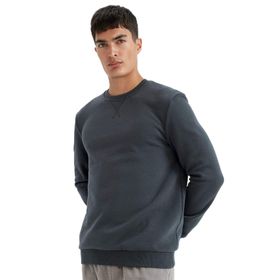 DeFacto T3777AZ24AU AR184 Antrasit Erkek Sweatshirt