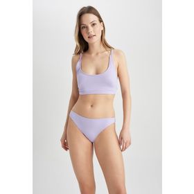 DeFacto T4308AZ23SM Turuncu-OG142 Fall in Love Regular Fit Bayan Bikini Altı