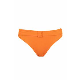DeFacto T5231AZ23SMOG142 Turuncu Fall in Love Regular Fit Kemerli Bikini Altı