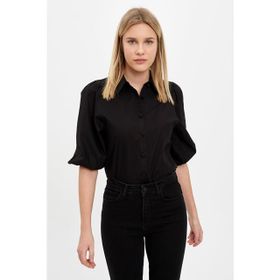 DeFacto T6217AZ20WN Kahverengi Ekose Regular Fit Uzun Kollu Erkek Gömlek