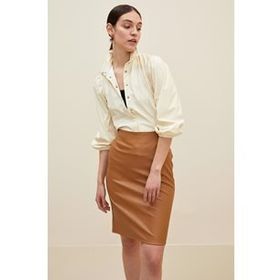 DeFacto T6217AZ20WN Kahverengi Ekose Regular Fit Uzun Kollu Erkek Gömlek