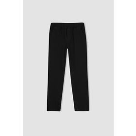 DeFacto T8850A623AU Erkek Çocuk Siyah Gabardin Okul Pantolonu