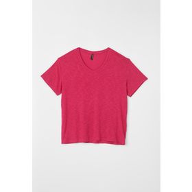 DeFacto V Yaka Basic Relax Fit Kısa Kollu Tişört I1080AZ21SP