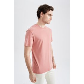 DeFacto V7699AZ22SM New Regular Fit Bisiklet Yaka Kısa Kollu Tişört